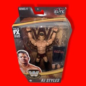 SOLD OUT WWE Legends Elite Series 17 AJ Styles Wrestling Action Figure